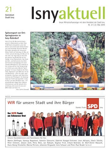 Isny Aktuell 22.05.2019