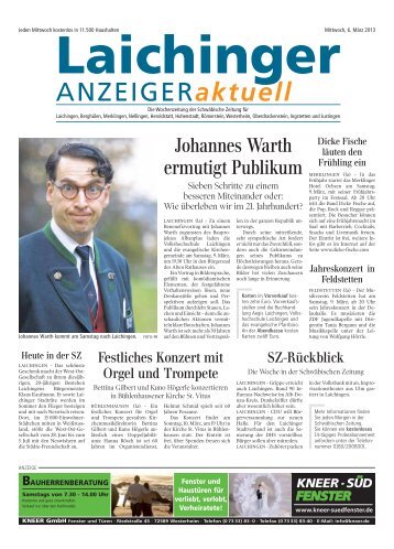 Laichinger Anzeiger 06.03.2013