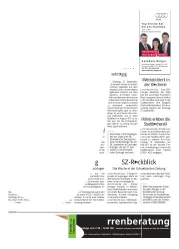 Laichinger Anzeiger 17.09.2014
