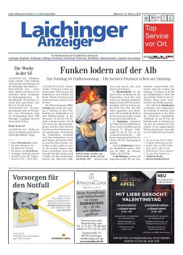 Laichinger Anzeiger 14.02.2018