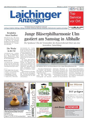 Laichinger Anzeiger 05.07.2017