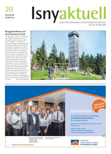 Isny Aktuell 16.05.2018