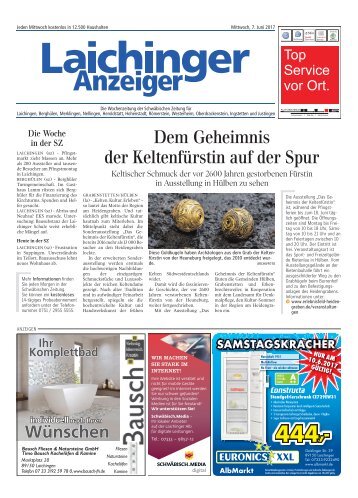 Laichinger Anzeiger 07.06.2017