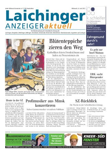 Laichinger Anzeiger 06.06.2012