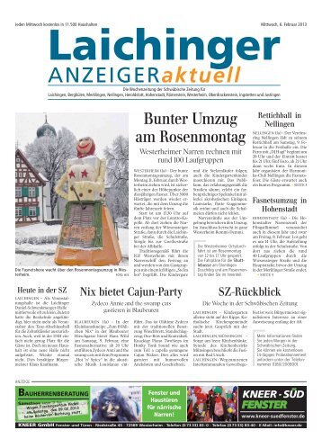 Laichinger Anzeiger 06.02.2013