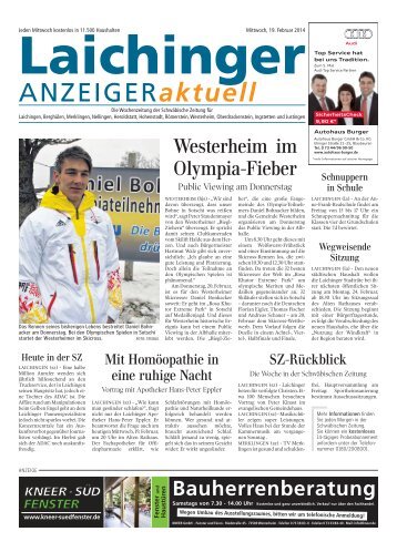 Laichinger Anzeiger 19.02.2014