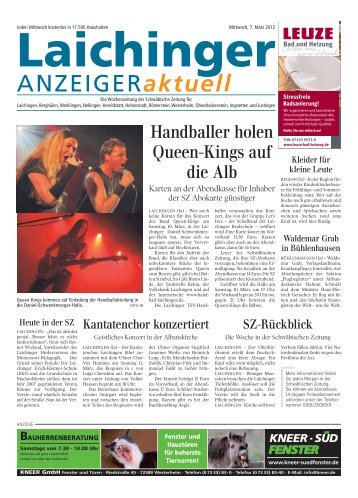 Laichinger Anzeiger 07.03.2012