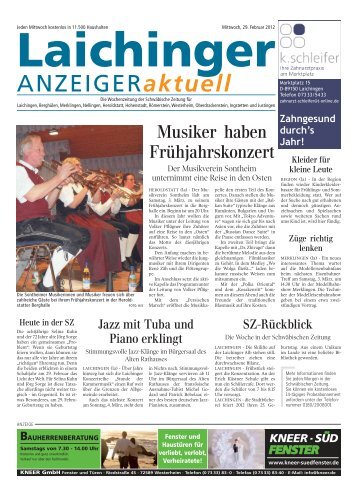 Laichinger Anzeiger 29.02.2012