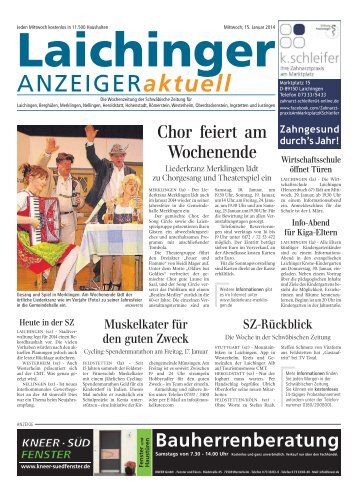 Laichinger Anzeiger 15.01.2014