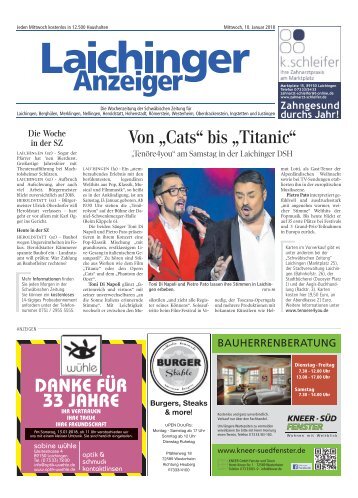 Laichinger Anzeiger 10.01.2018