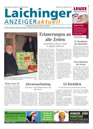 Laichinger Anzeiger 30.11.2011