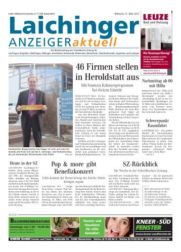 Laichinger Anzeiger 21.03.2012
