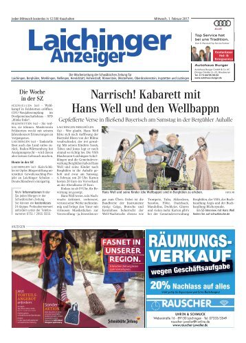 Laichinger Anzeiger 01.02.2017