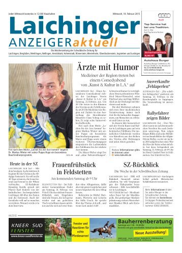 Laichinger Anzeiger 18.02.2015