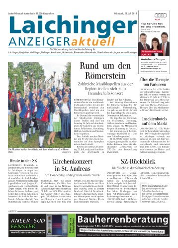 Laichinger Anzeiger 23.07.2014