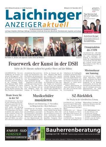 Laichinger Anzeiger 26.11.2014