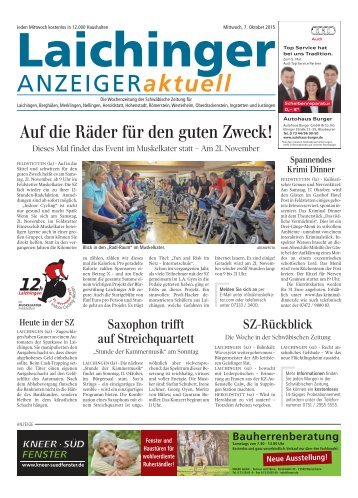 Laichinger Anzeiger 07.10.2015