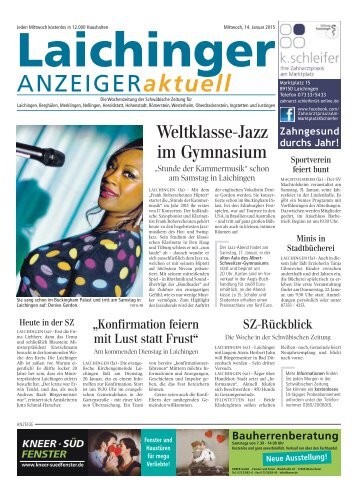 Laichinger Anzeiger 14.01.2015