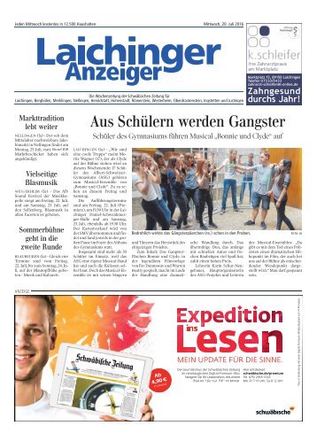 Laichinger Anzeiger 20.07.2016