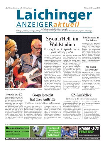 Laichinger Anzeiger 20.02.2013