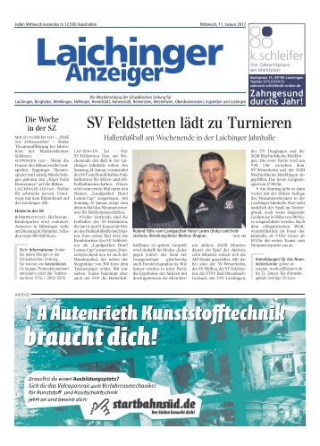 Laichinger Anzeiger 11.01.2017