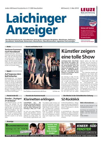 Laichinger Anzeiger 05.05.2010
