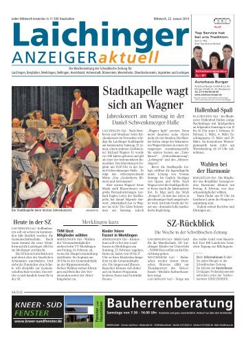 Laichinger Anzeiger 22.01.2014