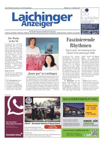 Laichinger Anzeiger 17.10.2018