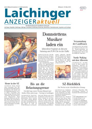 Laichinger Anzeiger 19.03.2014