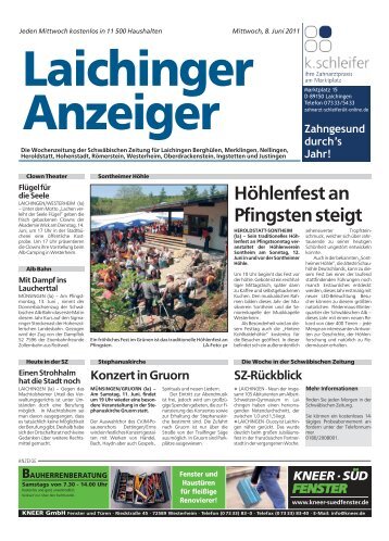 Laichinger Anzeiger 08.06.2011