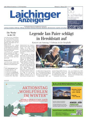 Laichinger Anzeiger 06.02.2019