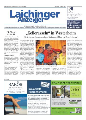 Laichinger Anzeiger 07.03.2018