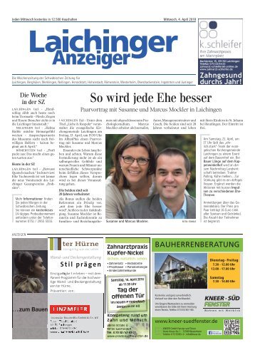 Laichinger Anzeiger 04.04.2018