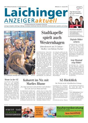 Laichinger Anzeiger 21.01.2015