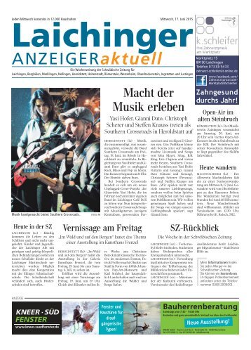 Laichinger Anzeiger 17.06.2015