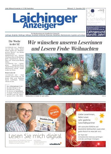 Laichinger Anzeiger 20.12.2016