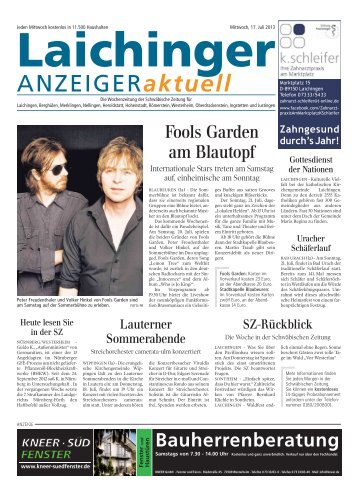 Laichinger Anzeiger 17.07.2013