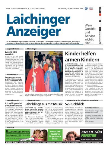 Laichinger Anzeiger 30.12.2009