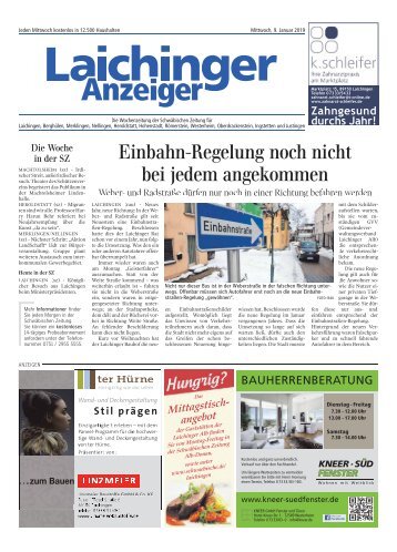 Laichinger Anzeiger 09.01.2019