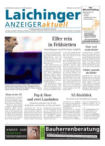 Laichinger Anzeiger 25.06.2014