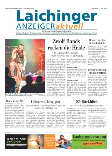 Laichinger Anzeiger 27.05.2015