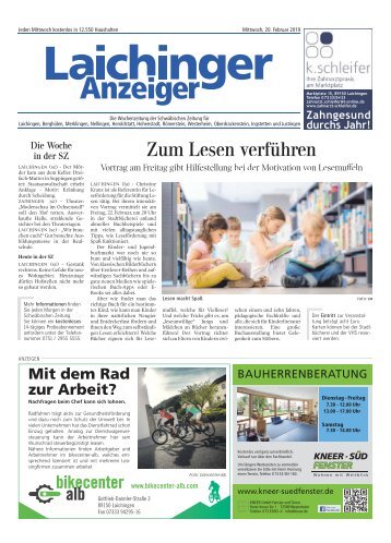 Laichinger Anzeiger 20.02.2019