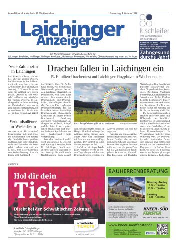 Laichinger Anzeiger 04.10.2018