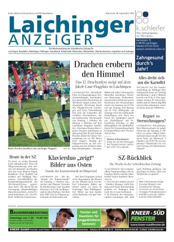 Laichinger Anzeiger 28.09.2011