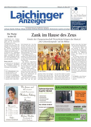 Laichinger Anzeiger 20.03.2019