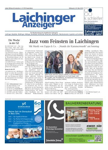 Laichinger Anzeiger 29.05.2019