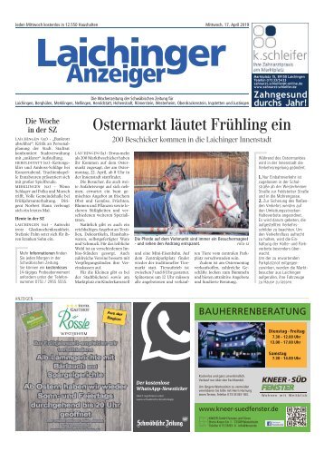 Laichinger Anzeiger 17.04.2019