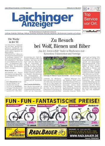 Laichinger Anzeiger 22.05.2019