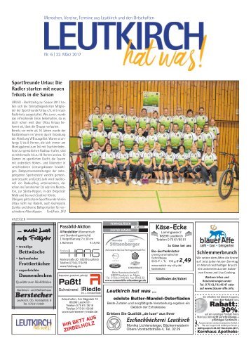 Leutkirch hat was 22.03.2017