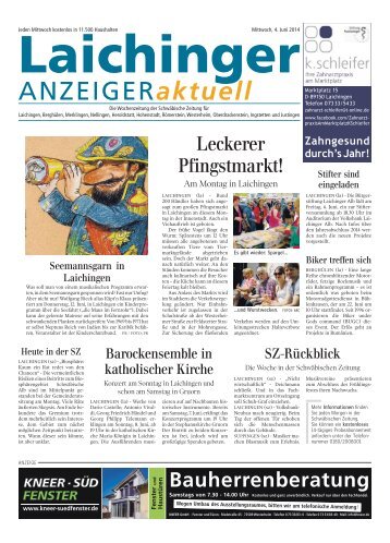 Laichinger Anzeiger 04.06.2014
